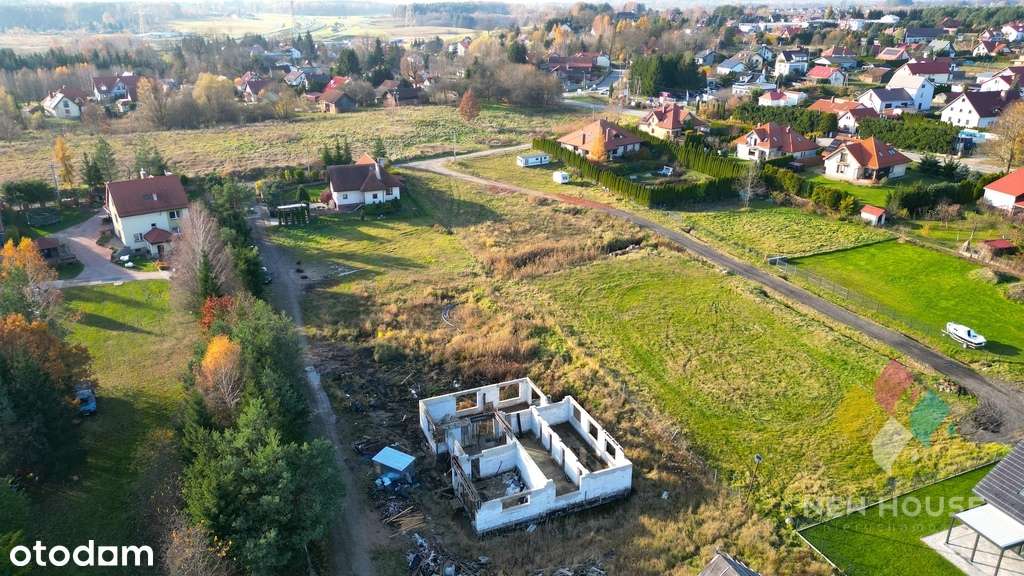 Rozpoczęta budowa domu parterowego Wójtowo-0