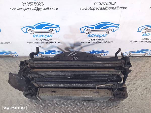 RADIADOR VENTILADOR INTERCOOLER MERCEDES BENZ CLASS C W204 A2045000154 2045000154 A2045000100 2045000100 CLASS E W212 - 9