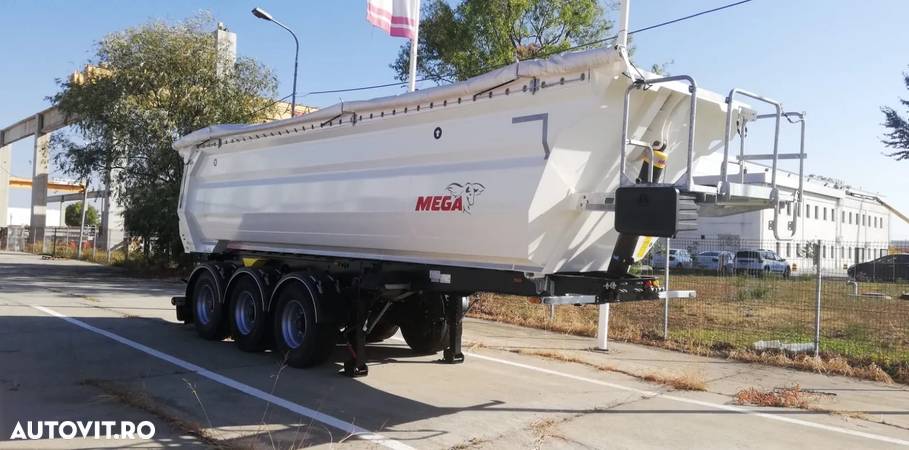 Mega 28m3 BASCULABILA,BALAST,HARDOX–NOUA/TOP! - 3