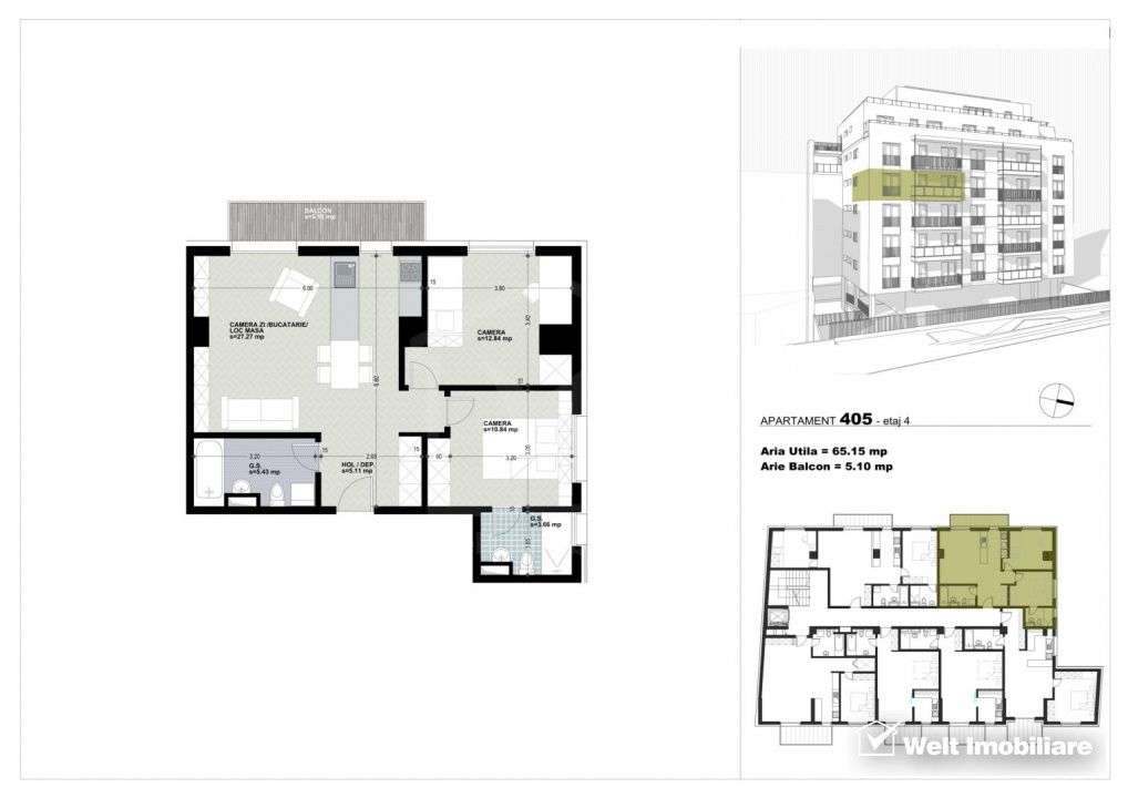 Apartamente premium cu 3 camere, preturi promotionale, zona Calea Doro - Imagine principală: 3/6
