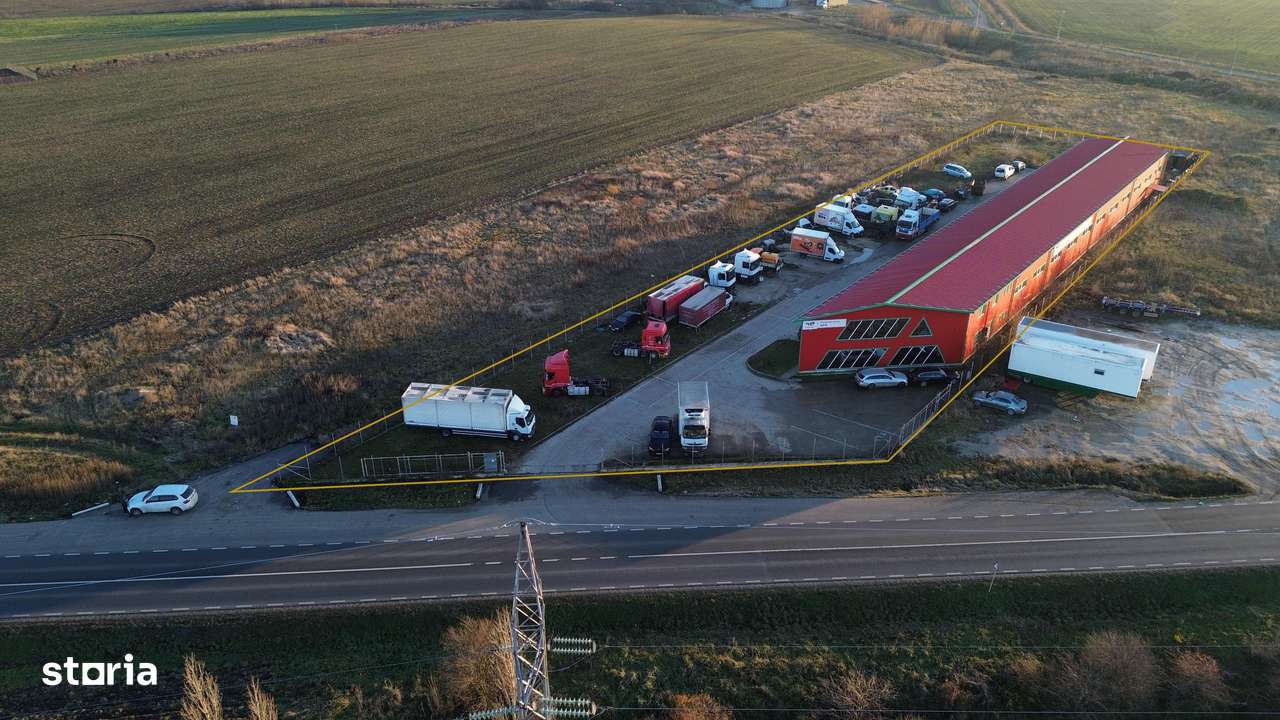 Hala atelier mecanic Horia Arad – Acces Direct la DJ709 - Imagine principală: 4/15