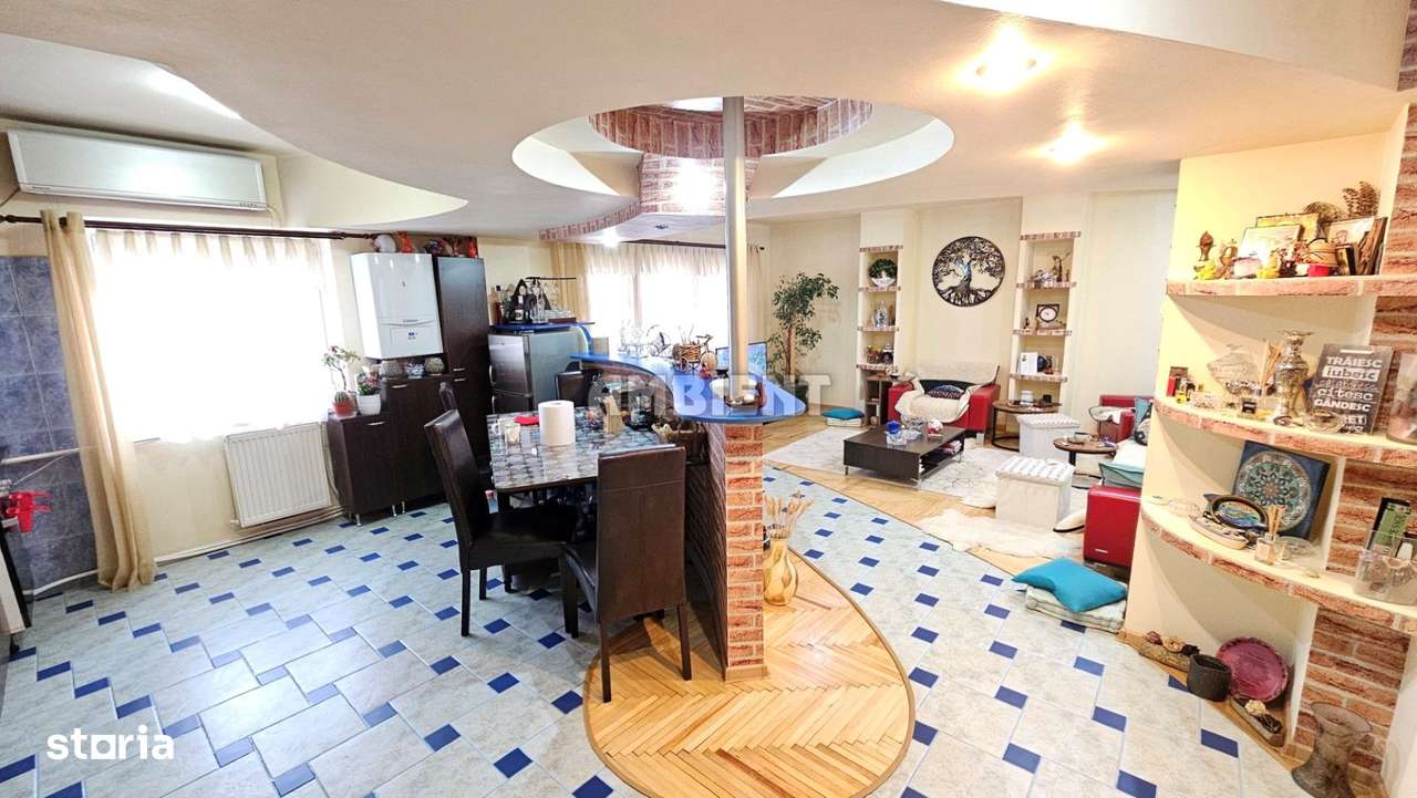 Apartament cu 4 camere, mobilat și utilat, zona TRAIAN; - Imagine principală: 1/9