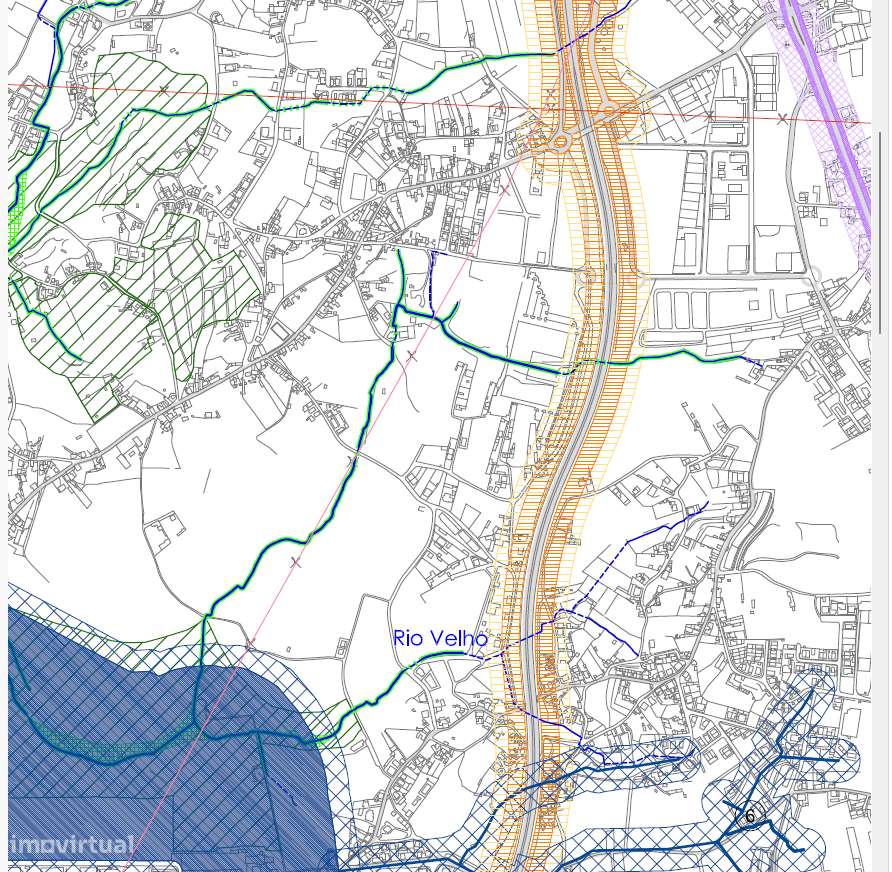 2 Terrenos transição, 2 artigos 5.426m2. Gaveto, próximo Outlet Grijó. - Grande imagem: 5/7