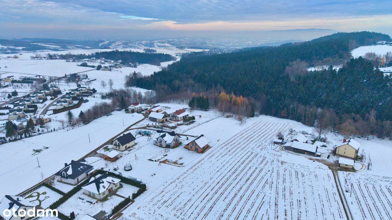 Dom jednorodzinny w Korzennej - stan surowy zamknięty 10 ar działki - Pełny obrazek: 3/3