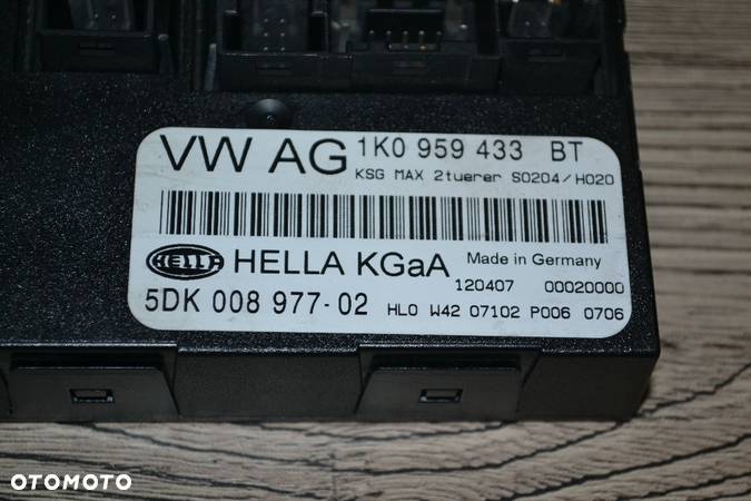 VW AUDI SEAT SKODA MODUŁ KOMFORTU 1K0959433BT - 2