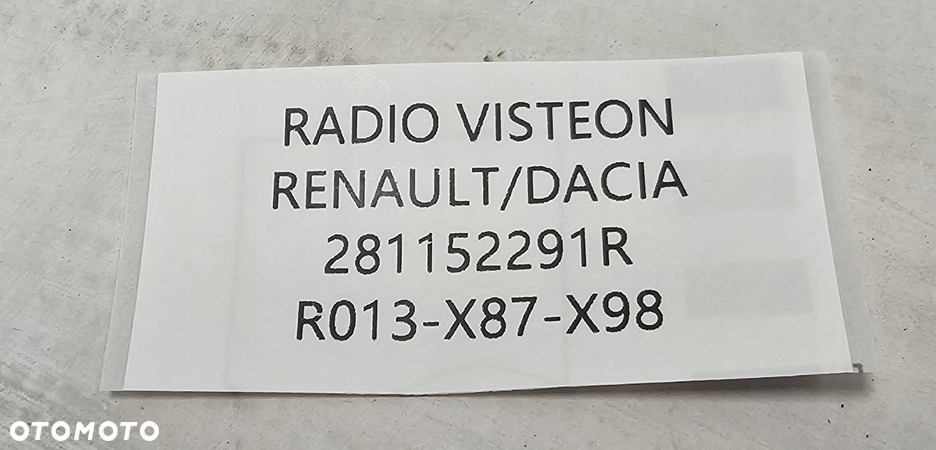 NOWE ORG RADIO RENAULT CLIO IV 4 - 281152291R - 5