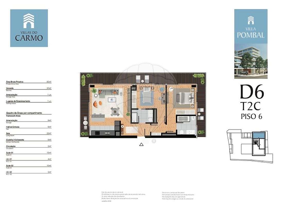 Apartamento T2 para venda-5