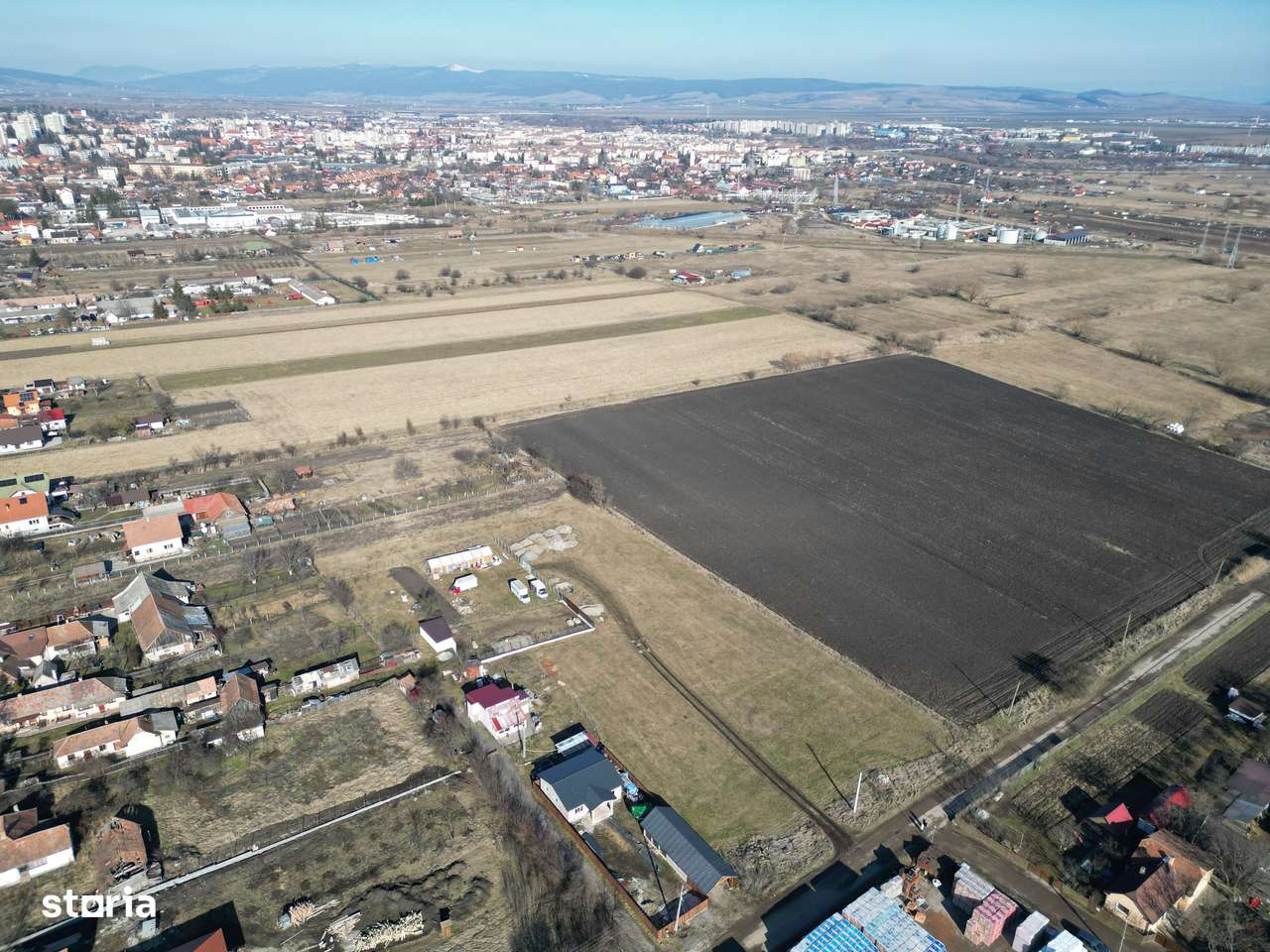 Două parcele de teren intravilan 648/1520 m² de vanzare Sfântu Gheorgh - Imagine principală: 4/5