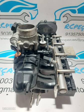 COLETOR COLECTOR ADMISSÃO MOTOR BORBOLETA  RÉGUA BWA GOLF V MK5 2.0 GTI 200CV 06F133317L 06F133482B  A2C53247913 06F133201P  06F133185AG - 4