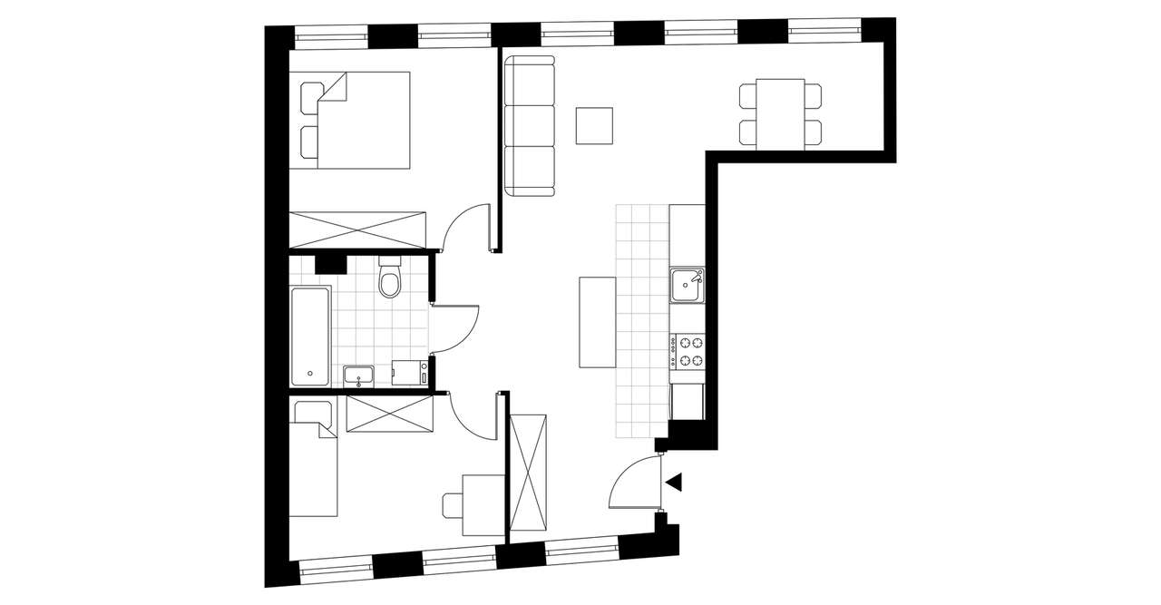 Faktoria Młyn | mieszkanie 3-pok. | B4.P1.M17 - Pełny obrazek: 4/9