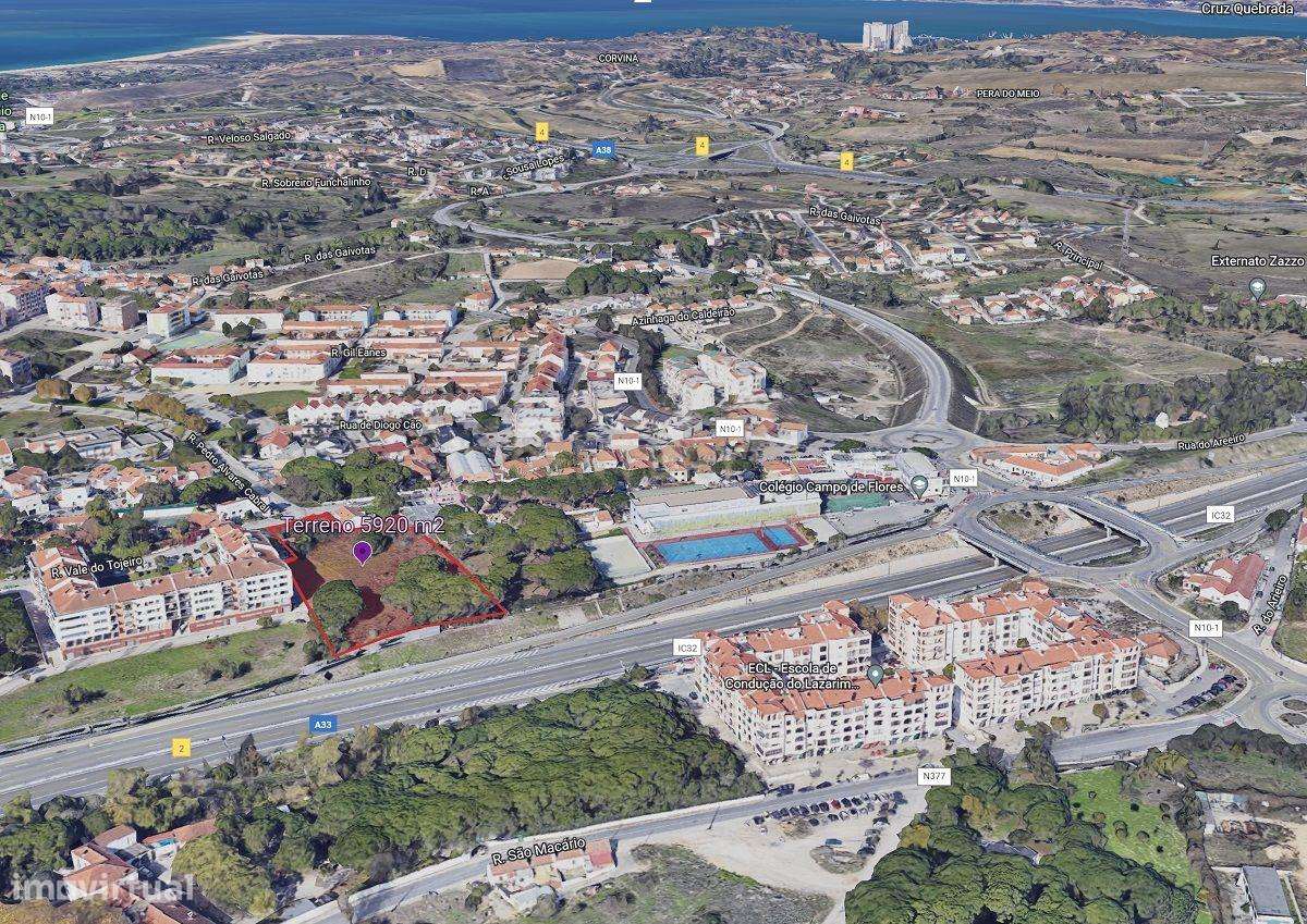 Terreno para Loteamento - prédios e moradias  30 a 40 fogos - Lazarim - Grande imagem: 3/9