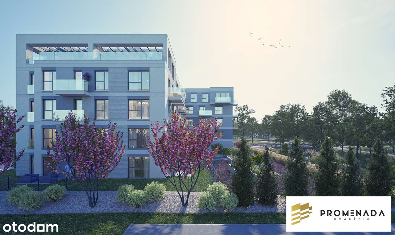 PROMENADA WRZEŚNIA, M25-ROLETY/OGRZEWANIE PODŁOGOWE W CENIE/BALKON - Pełny obrazek: 4/23