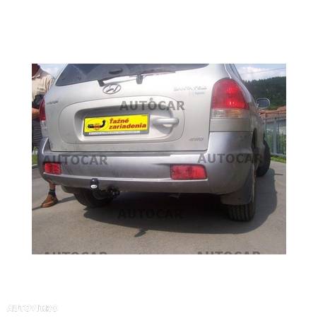 Carlig de remorcare pentru HYUNDAI SANTA FE - 5usi. (SM) - sistem semidemontabil -cu suruburi  din 2000 pana 2005 - 8