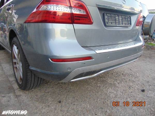 Bara spate Mercedes ML W166 2011-2015 spoiler bara spate completa dezmembrez ML w166 - 3