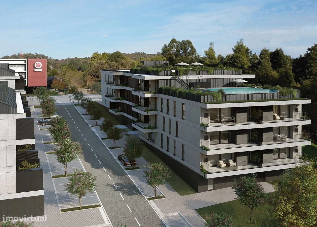 Apartamento T2 de Luxo em S. Victor — Sete Fontes Park Residence, Brag-15