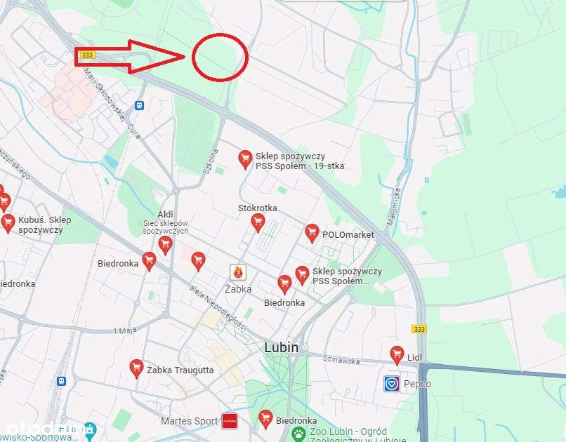 Działka na sprzedaż Lubin, ul. Spacerowa, działka nr 190/36; 190/37 - Pełny obrazek: 5/7