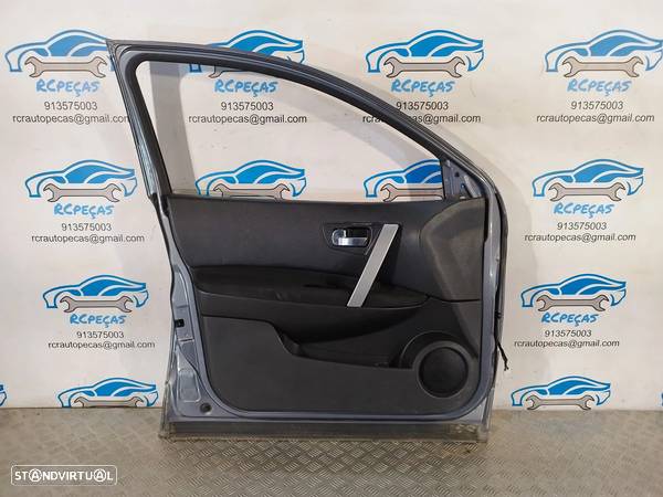 PORTA PORTAS FRENTE FRONTAL ESQUERDA NISSAN QASHQAI I 1 MK1 J10 H0101JD0MD QASHQAI +2 FECHO ELEVADOR MOTOR PUXADOR VIDRO RETROVISOR RETROVISORES - 6