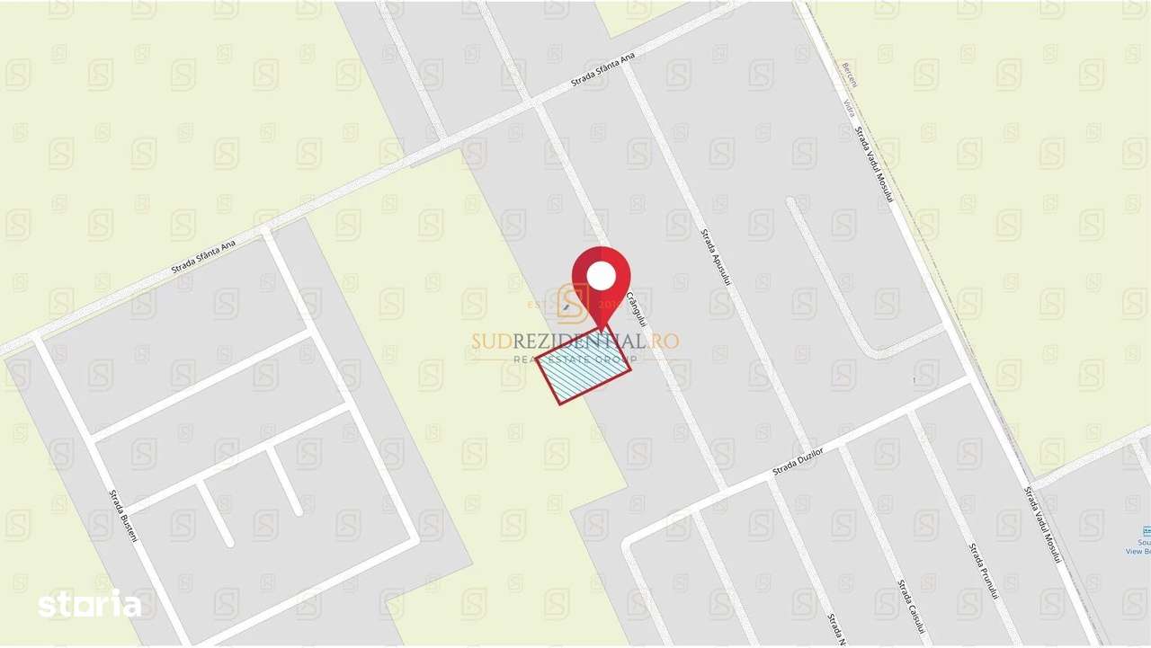 Teren intravilan excelent, suprafata 489 mp, intrare in comuna Berceni - Imagine principală: 5/15