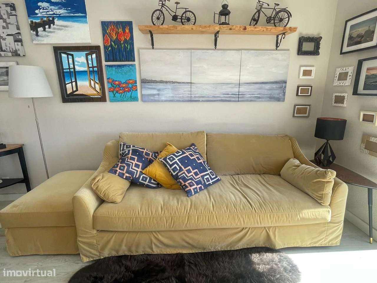 T1 Mobilado | Caparica | 10 minutos da Praia - Grande imagem: 5/25