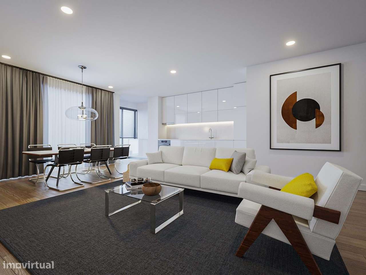 Apartamento T3 | Gondomar - Fânzeres | Final de  construção | Varandas - Grande imagem: 4/12