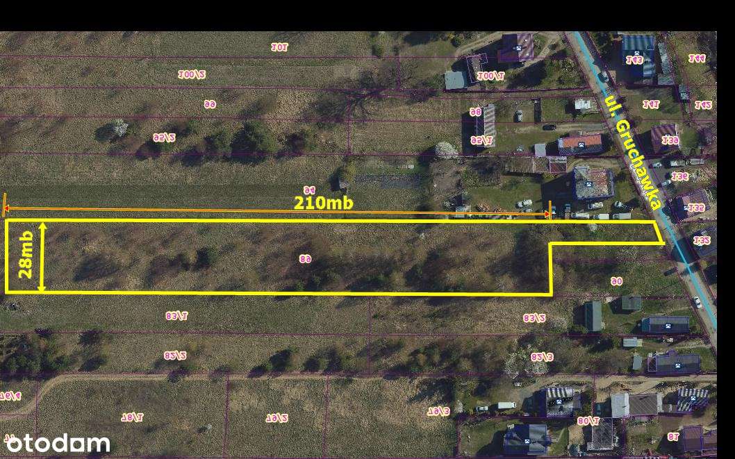 Działka budowlana inwestycyjna  6300m2 Kielce WZ PUM 1820 m2 - Pełny obrazek: 1/2