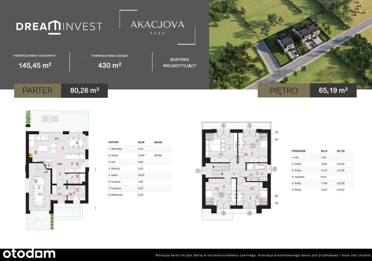 Akacjova Park Łochowo | DOM WOLNOSTOJĄCY ! OKAZJA ! - Pełny obrazek: 4/6