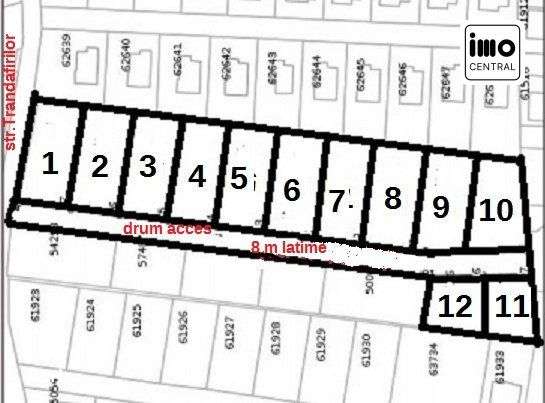 Teren parcelat, loturi de 650 mp, Dezmir, priveliste - Imagine principală: 3/5