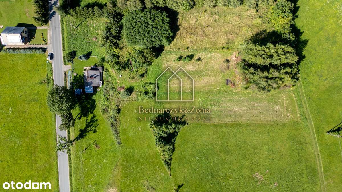 Widokowa działka budowlana w Kątach.-9