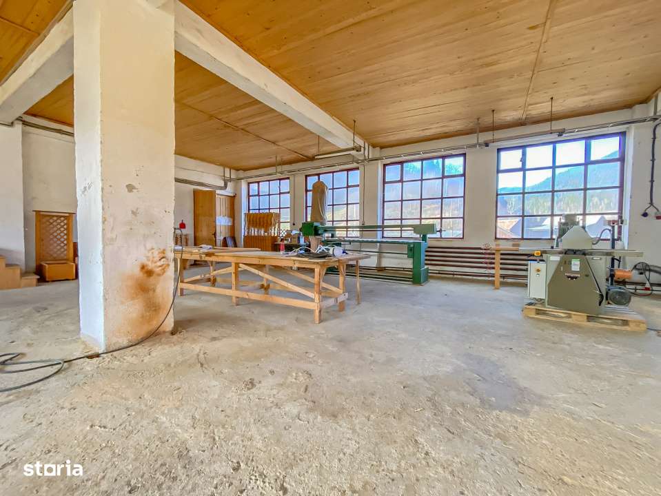 Vanzare fabrica productie lemn Tulghes, utilaje + uscator incluse Comi-16