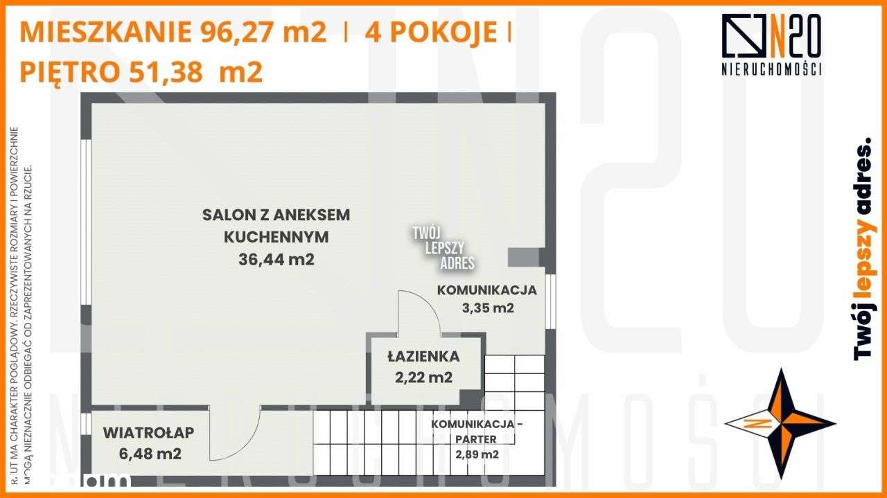 Nowe kameralne 2 pok. mieszkania 48 m2-5