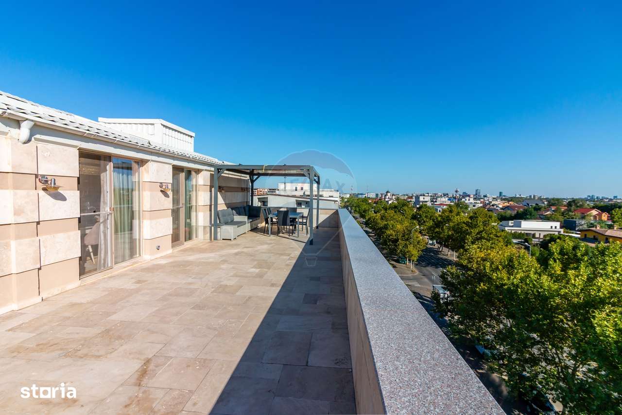 Penthouse 5 camere, acces privat lift | Sisesti, Rompetrol - Imagine principală: 5/20