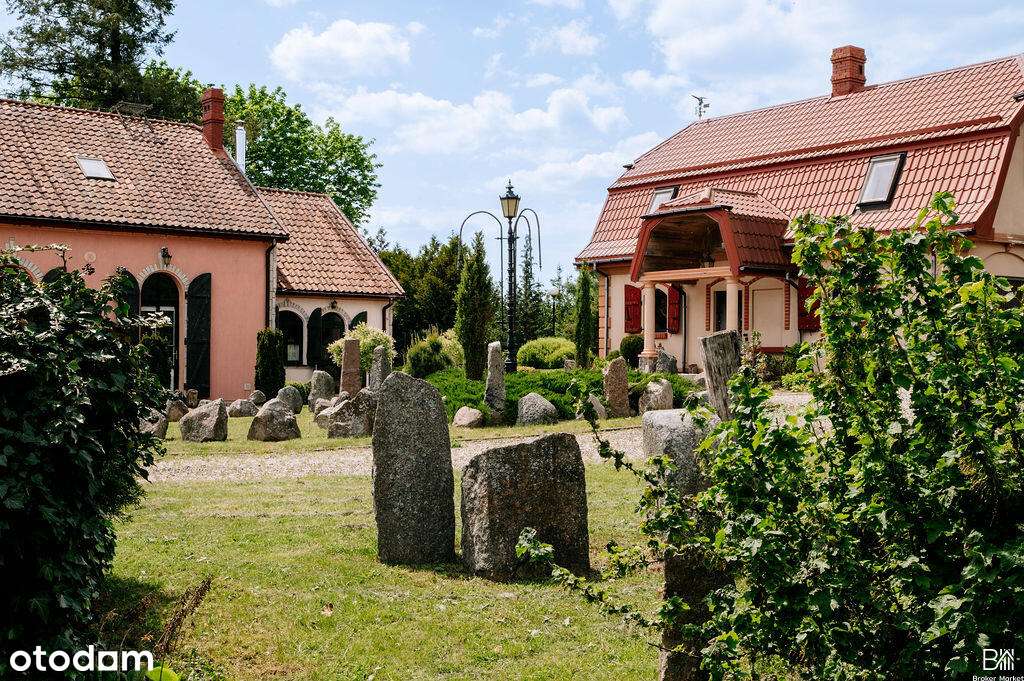 Klimatyczna posiadłość, 2 budynki, staw, Mazury - Pełny obrazek: 3/20