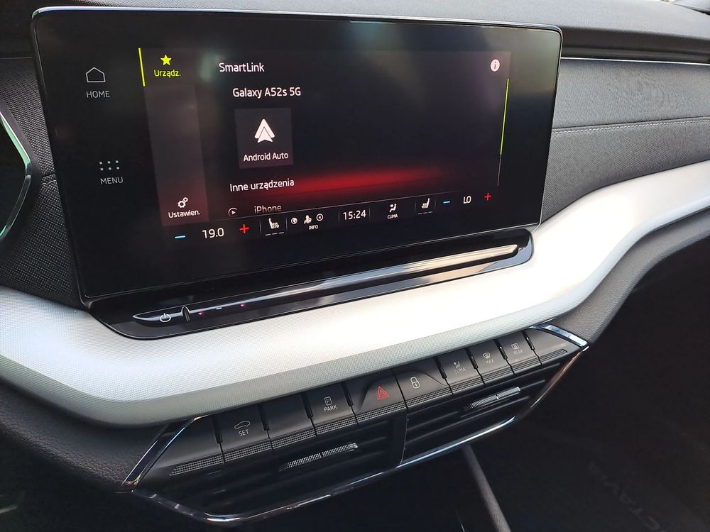 SKODA OCTAVIA 1.5eTSI 150KM Hak Virtual Martwe pole ACC Manetki Ambiente Elek.fotele