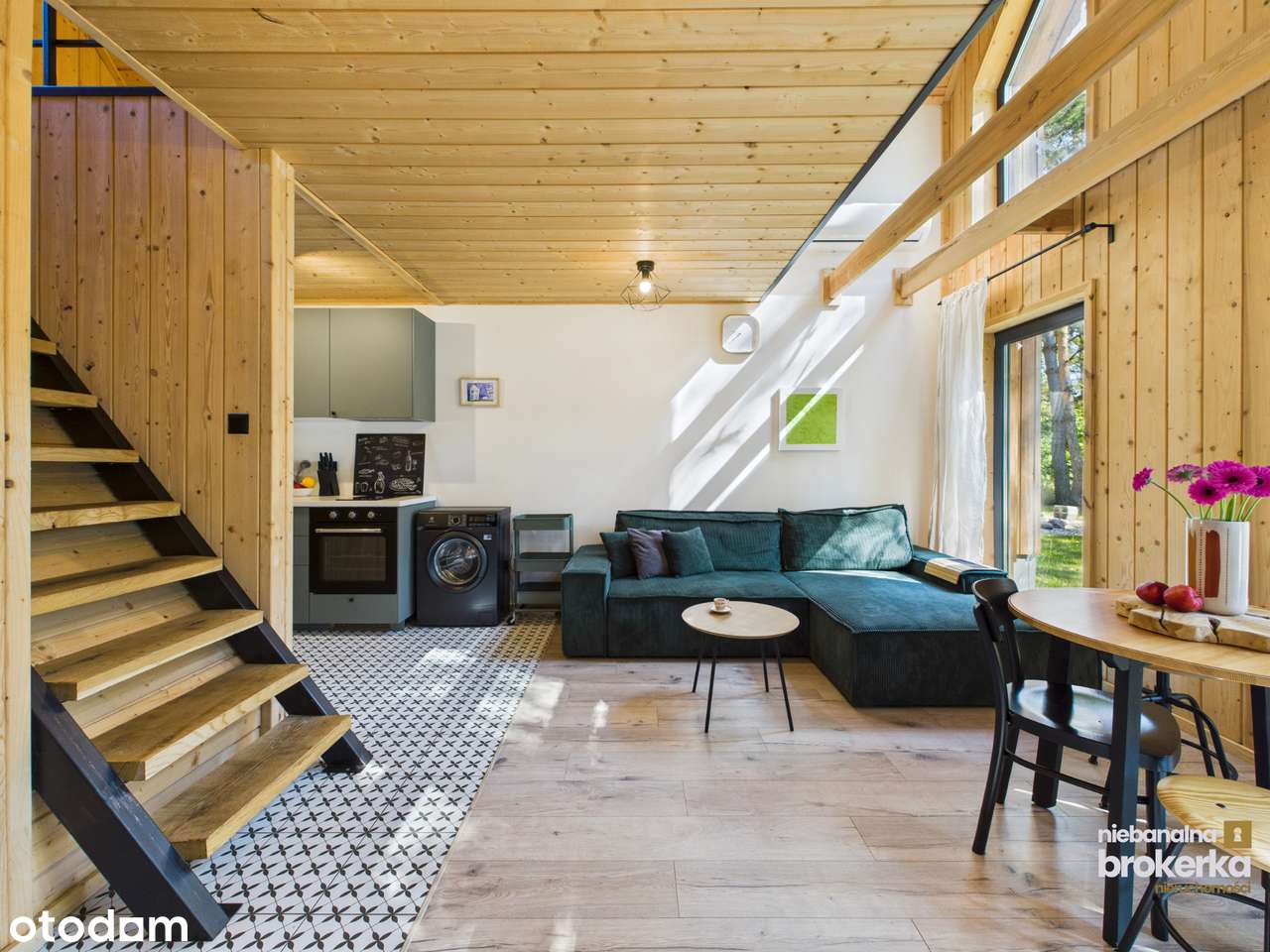 Oaza spokoju z 2 domami. Jacuzzi, tyrolka! Blisko W-wy.-12