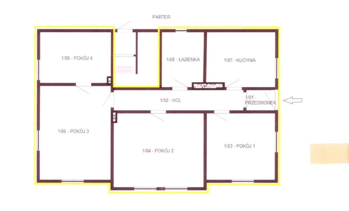 Mieszkanie, 97 m2, parter w budynku dwu lokalowym-15