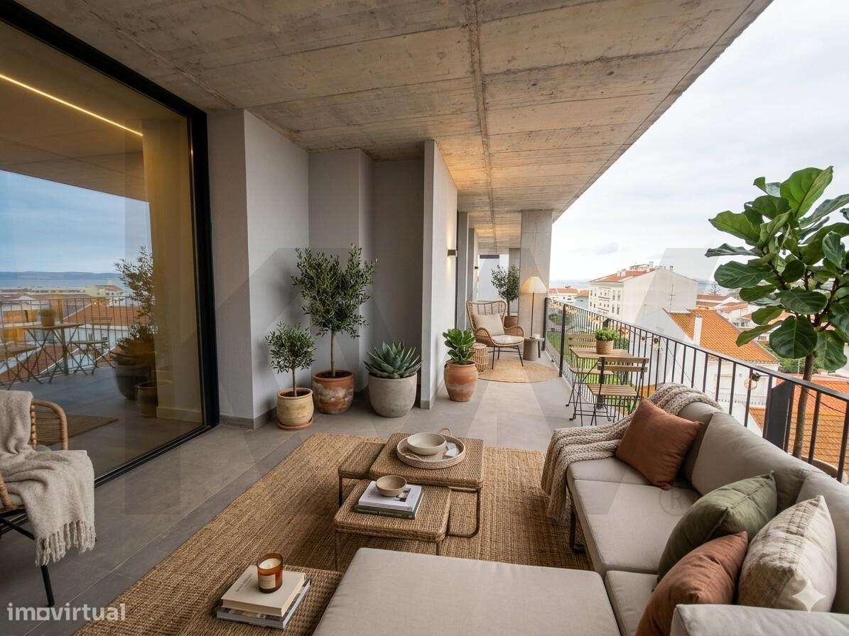 Apartamento T3 a estrear  em Alcochete Penthouse-6
