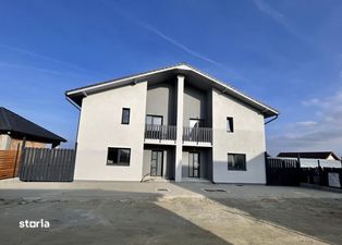 Casa duplex, noua, 4 camere, 3 bai, 2 terase, 114 mp utili - Cisnadie