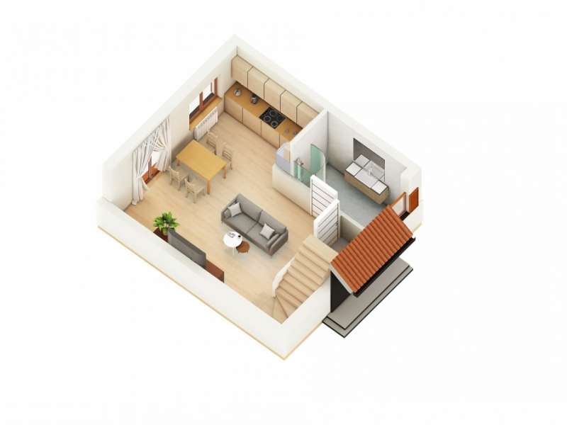 Bezpośrednio ostatnia połówka bliźniaka z oddaniem 02.2026r. - Pełny obrazek: 5/10