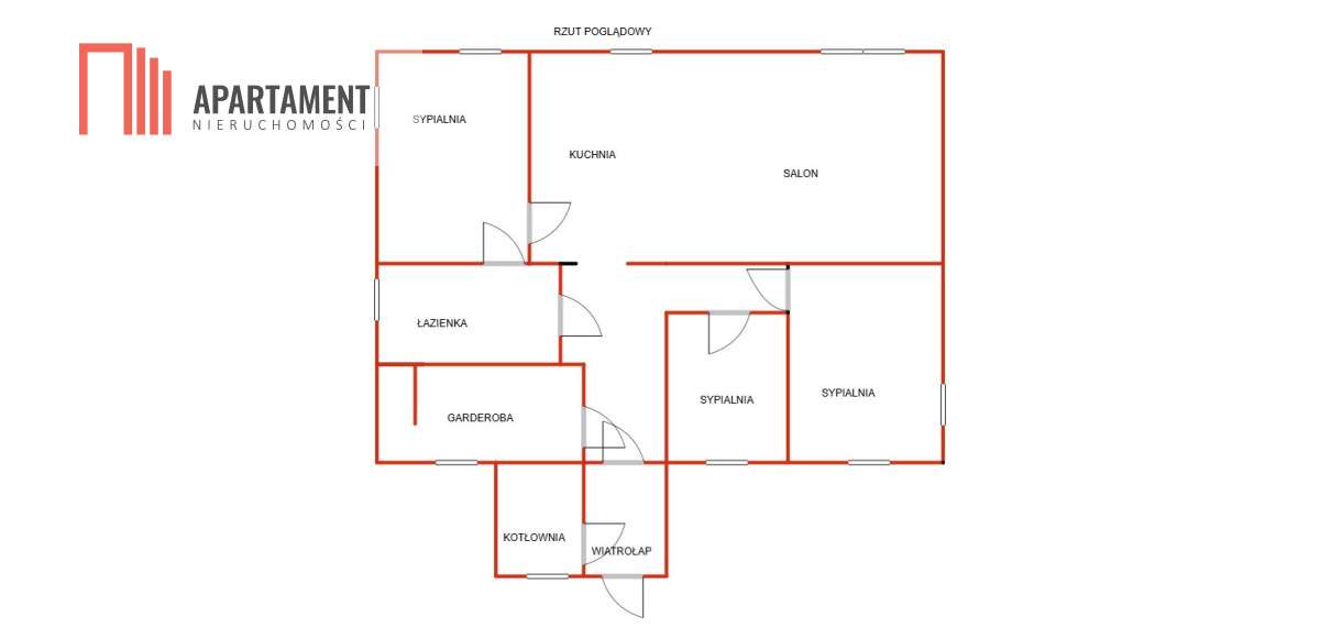 * Przestronny dom + warsztat magazyn k/ Kcyni - Pełny obrazek: 5/20