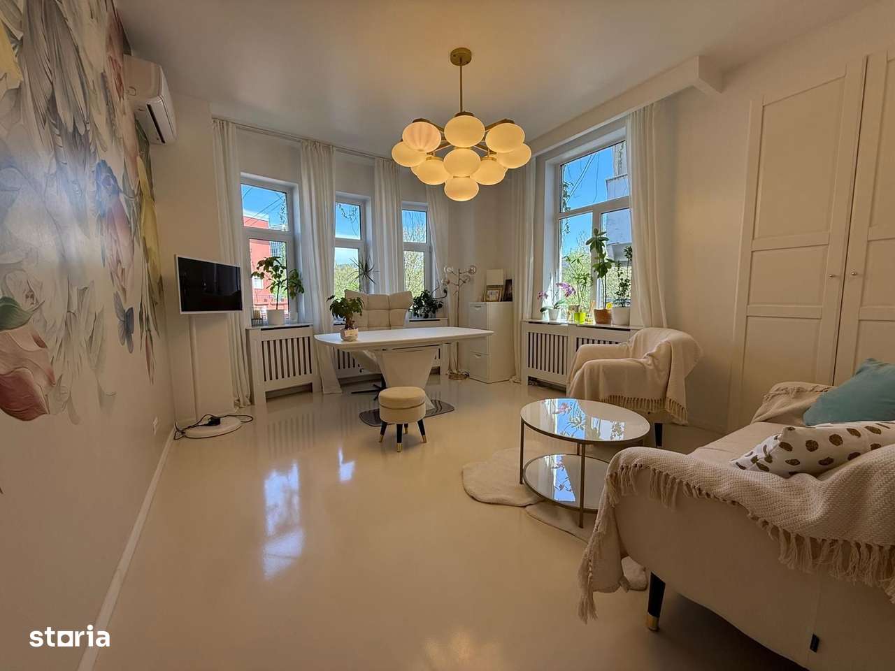 Apartament 4 camere in vila in Cotroceni, complet renovat
