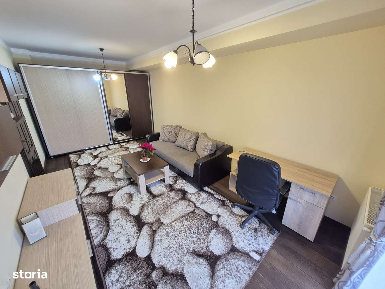 1 Cam-Mehala-Bloc Nou-51MP-Parter-Balcon-Loc de parcare-Mobilat-81.000 - Imagine principală: 3/14