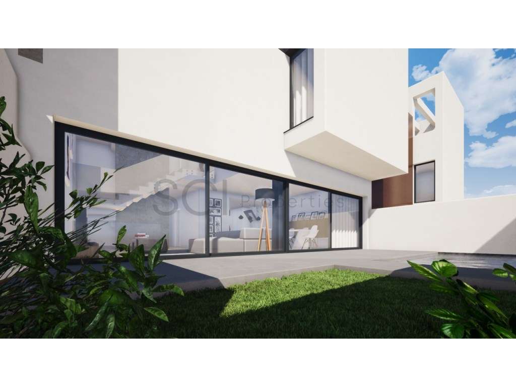 Terreno para moradia em banda | Parque Luso | Com Projecto - Grande imagem: 5/14