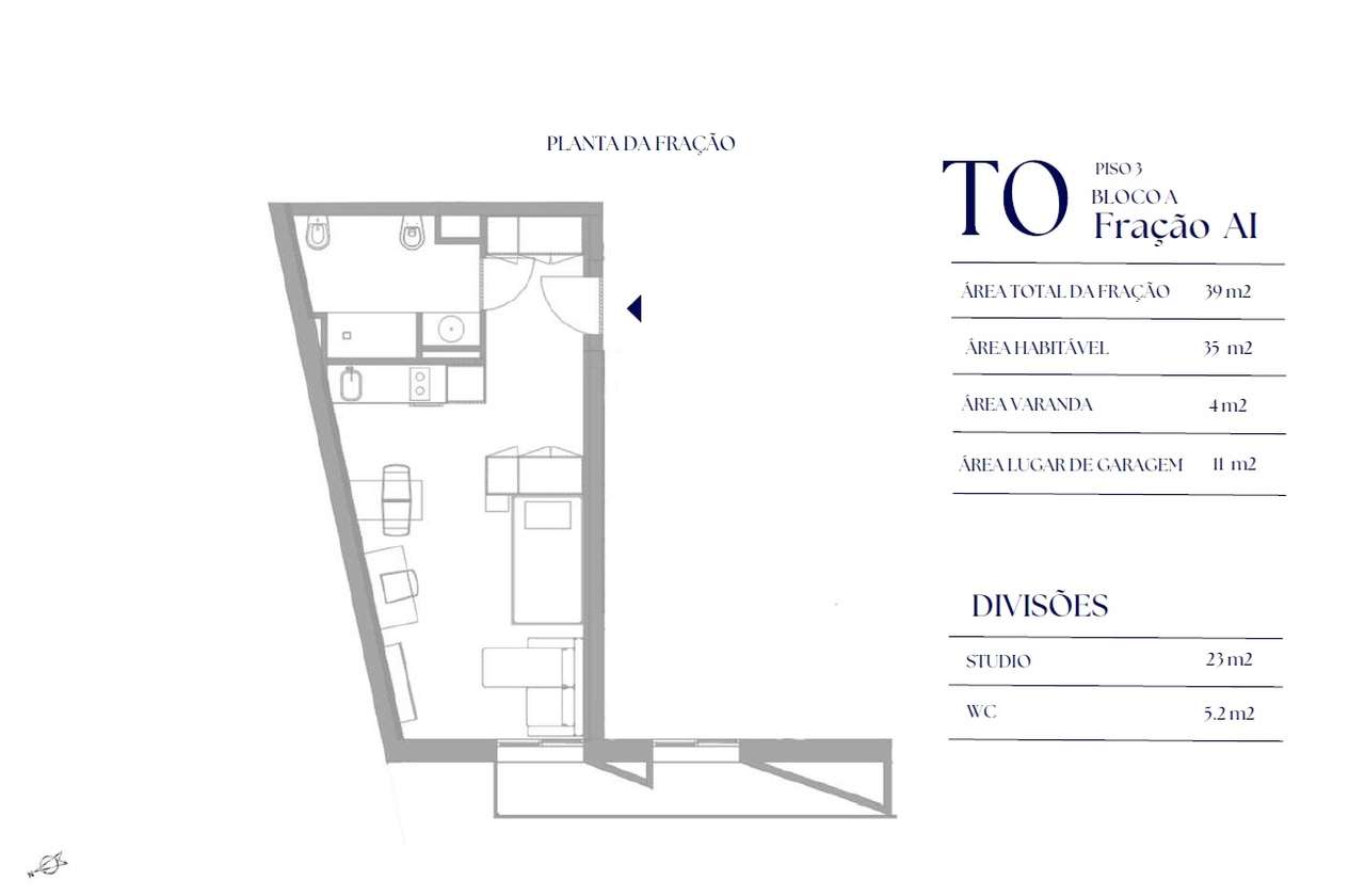 Apartamento T0 Venda em Paranhos,Porto - Grande imagem: 4/4