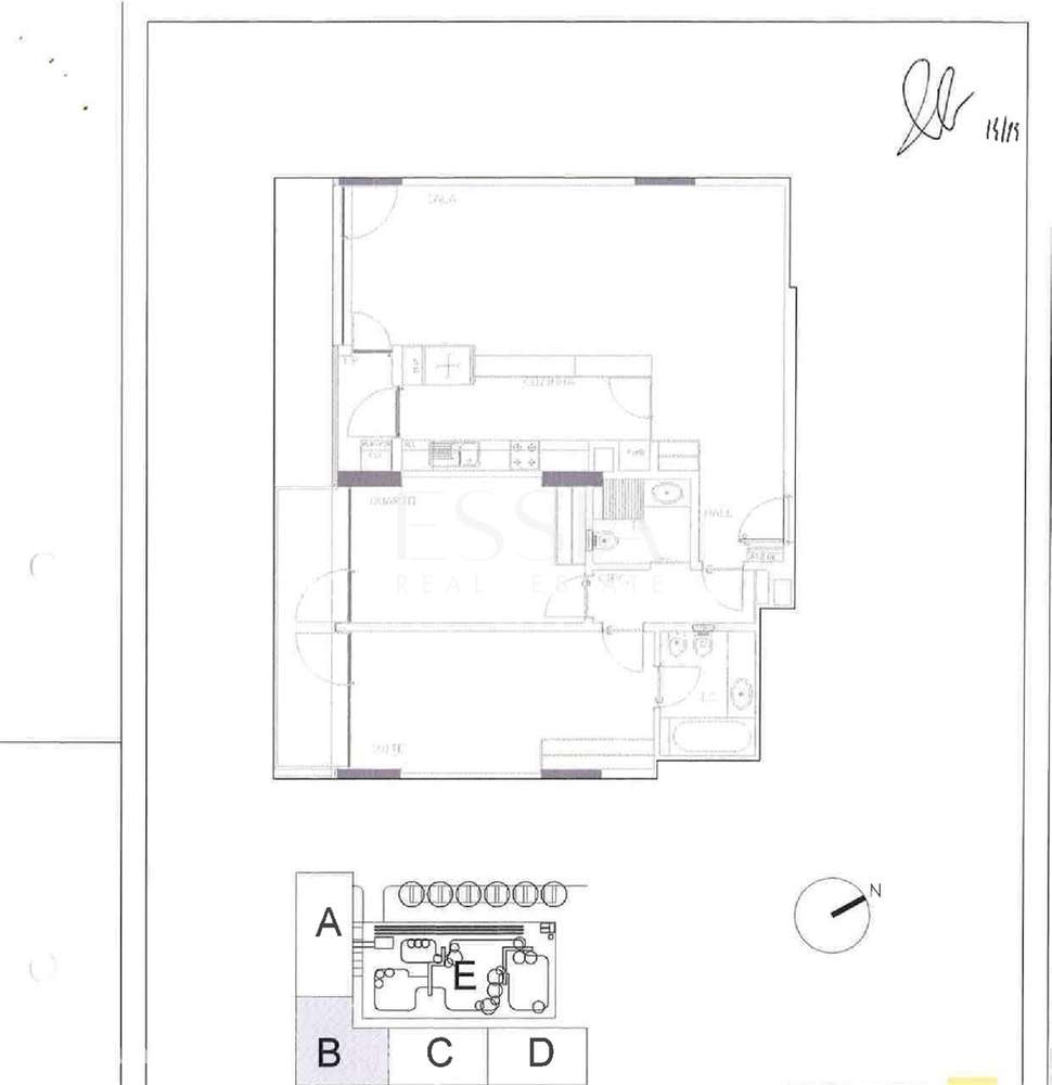 Apartamento T2 com Varanda nas Antas-22