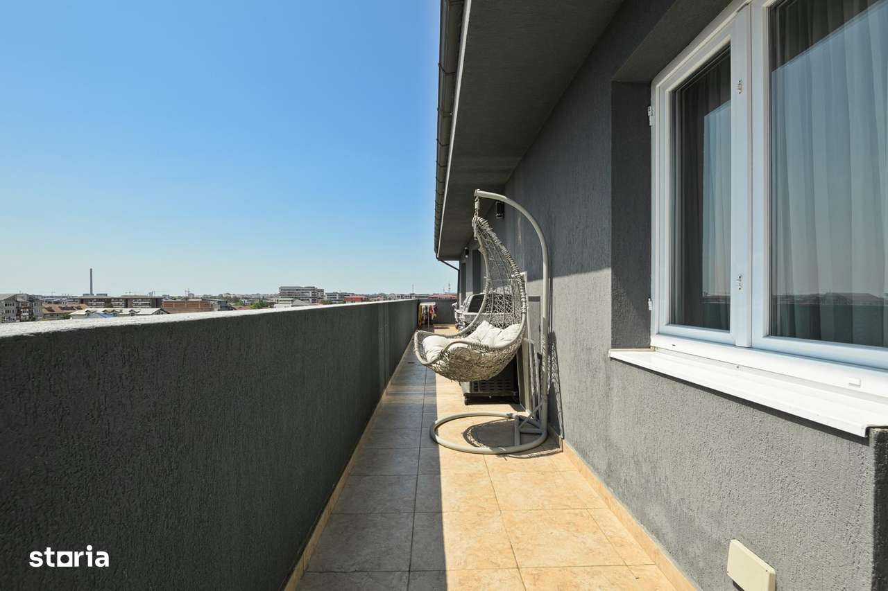 Penthouse modern, mobilat complet, Popești-Leordeni - Imagine principală: 2/20