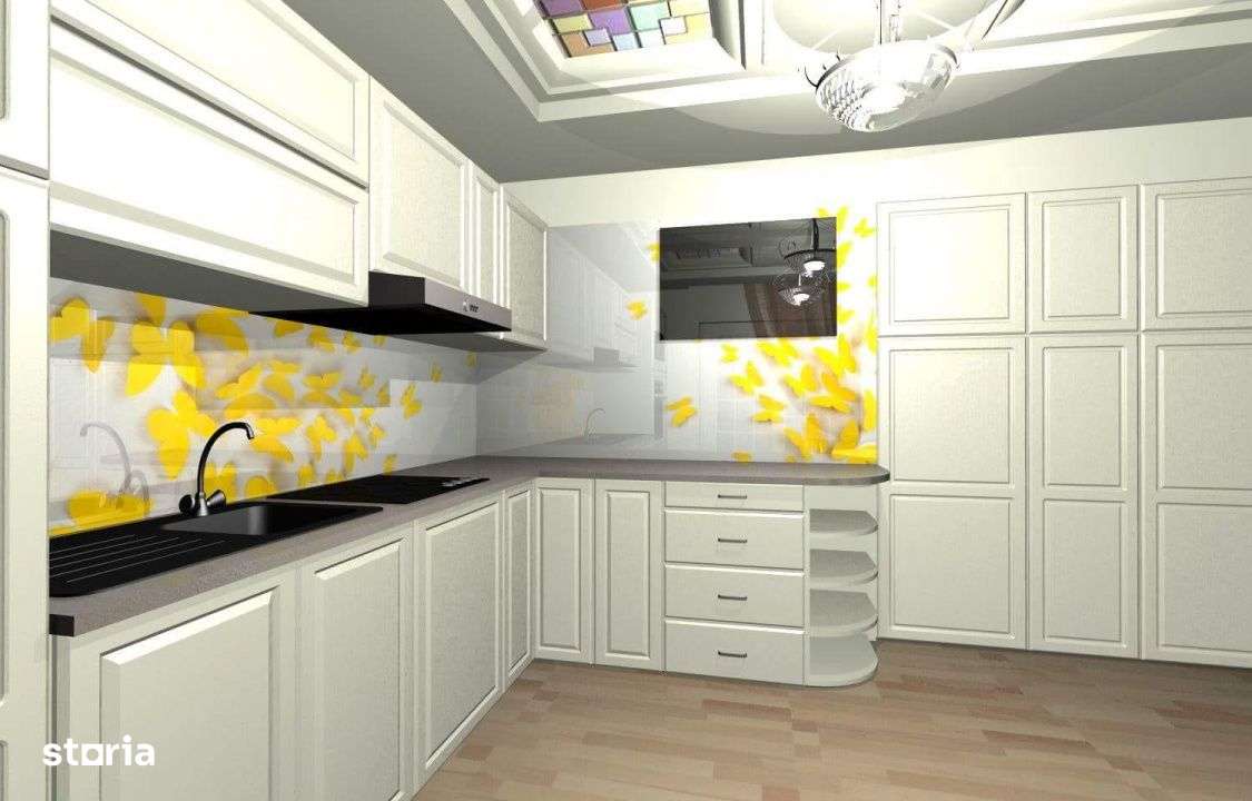 Vila cu arhitectura deosebita – P+1, la Gri, cu terasa si foisor, Va-2