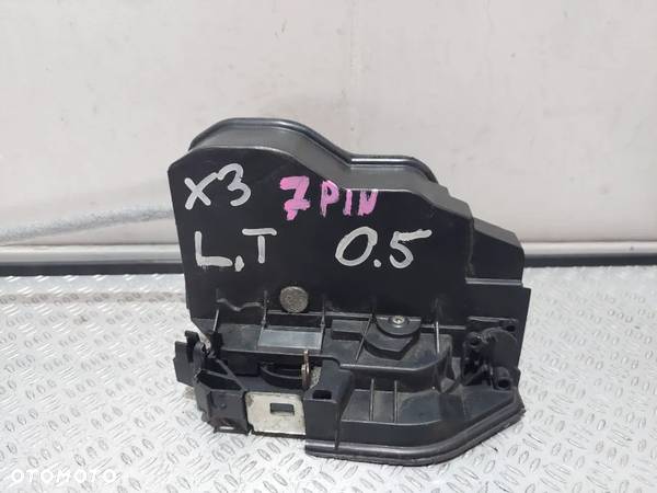 ZAMEK DRZWI LEWY TYŁ BMW X3 E83 R2005 7-PIN - 3