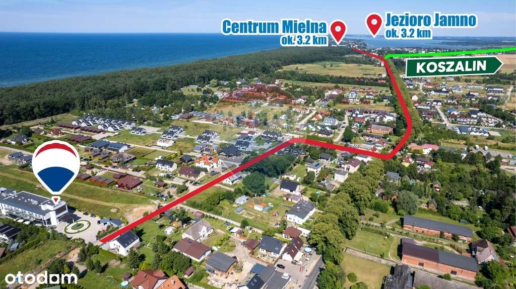 Dwupokojowy apartament 35,71 m² w Mielenku-5