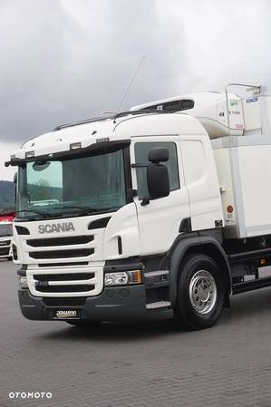 Scania P 410 / EURO 6 / CHŁODNIA + WINDA / 23 PALETY / OŚ SKRĘTNA / MAŁO UŻYWANA - 35