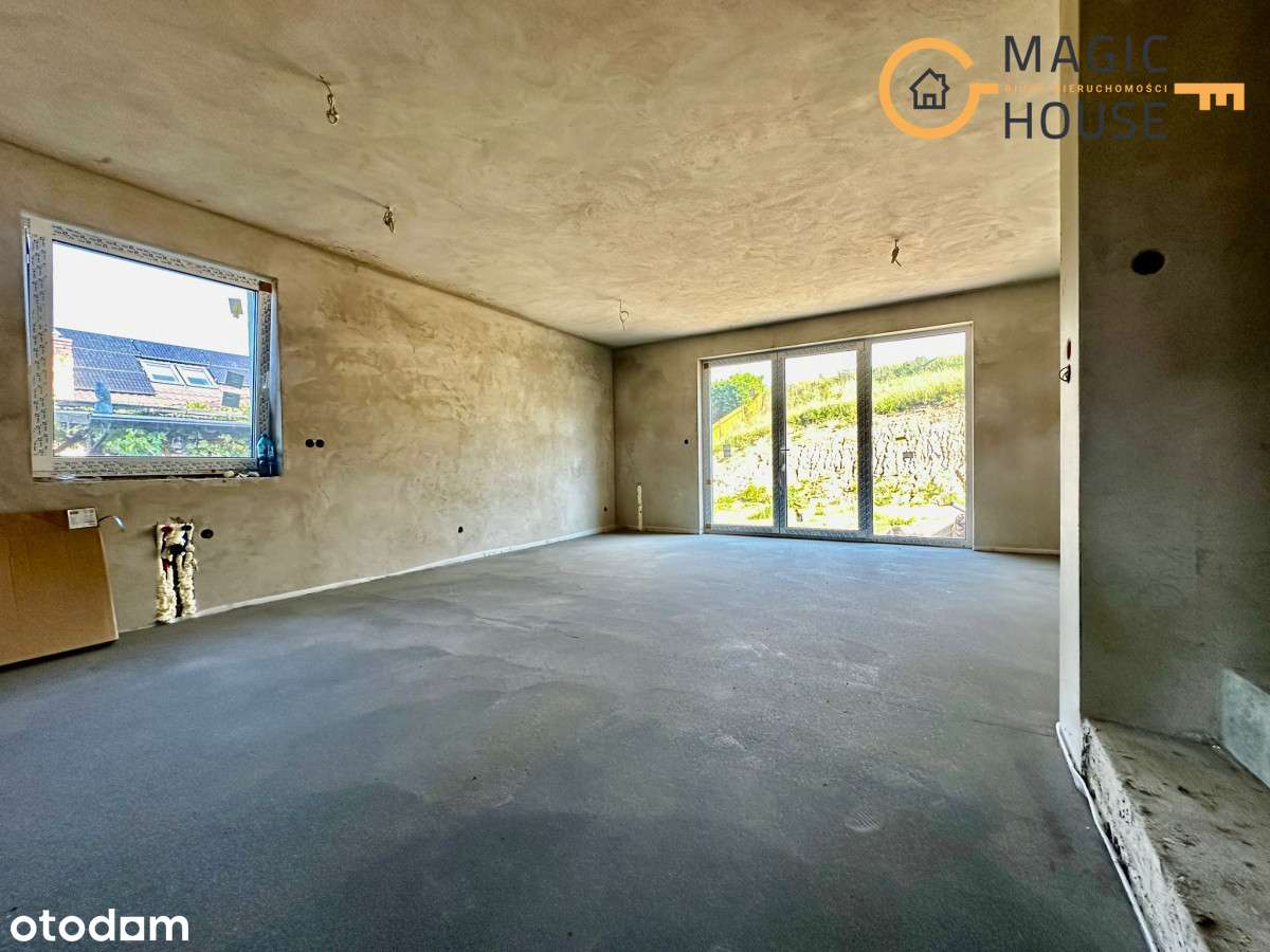 Nowoczesny bliźniak z garażem i poddaszem użytkowy - Pełny obrazek: 5/12